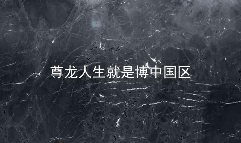尊龙人生就是博中国区
